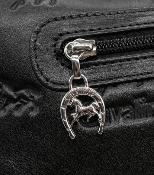 Bolsa Tiracolo Cavalinho Cavalo Lusitano Preto