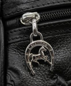 Bolsa Tiracolo Cavalinho Cavalo Lusitano Preto