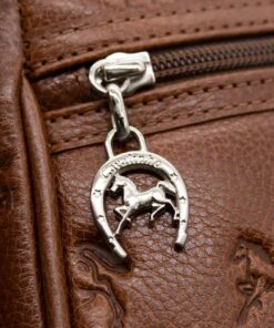 Bolsa Tiracolo Cavalinho Cavalo Lusitano Camel