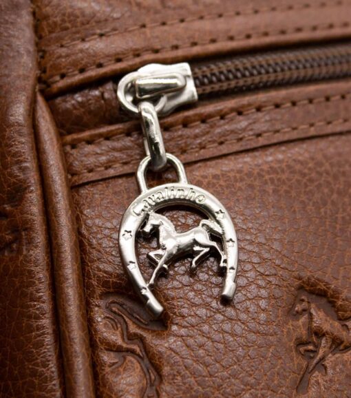 Bolsa Tiracolo Cavalinho Cavalo Lusitano Camel