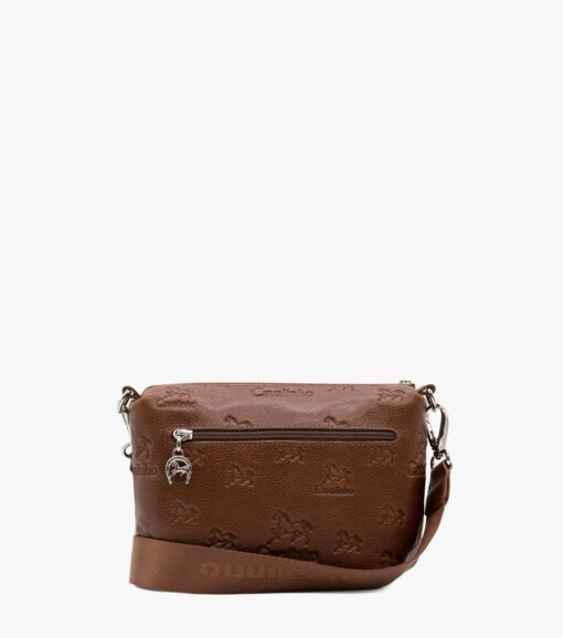 Bolsa Tiracolo Cavalinho Cavalo Lusitano Camel
