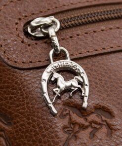 Bolsa Tiracolo Cavalinho Cavalo Lusitano Camel