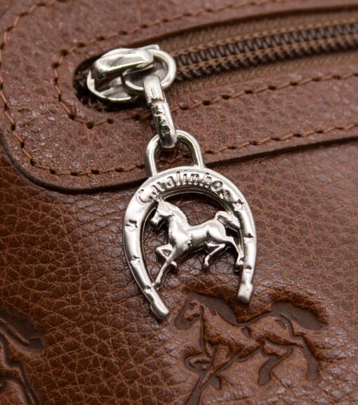 Bolsa Tiracolo Cavalinho Cavalo Lusitano Camel
