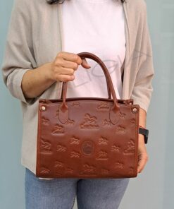 Bolsa Mão Cavalinho Cavalo Lusitano Camel