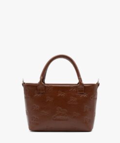Mini Bolsa Mão Cavalinho Cavalo Lusitano Camel
