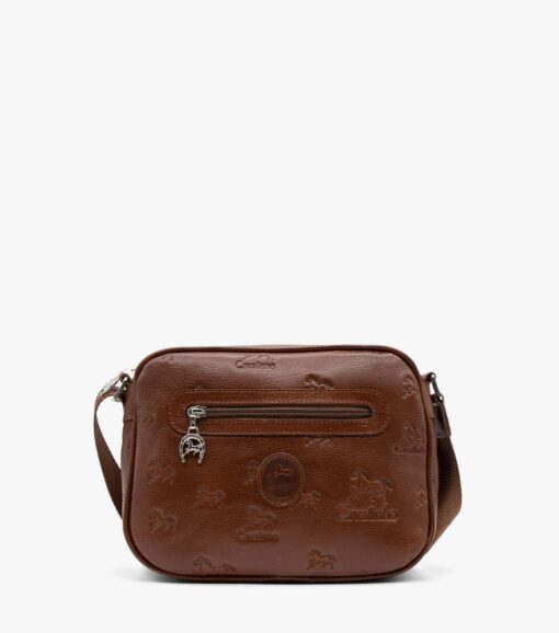 Bolsa Tiracolo Cavalinho Cavalo Lusitano Camel