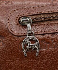 Bolsa Tiracolo Cavalinho Cavalo Lusitano Camel