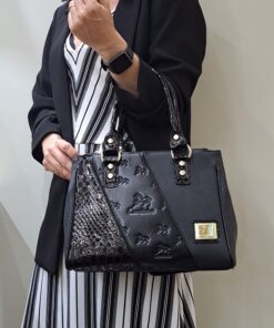 Bolsa Mão Cavalinho Horse Preto