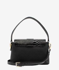 Bolsa Mão Cavalinho Cherry Blossom Preto
