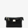Bolsa Tiracolo Cavalinho Cherry Blossom Preto