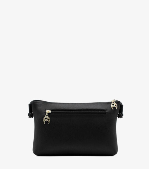 Bolsa Tiracolo Cavalinho Cherry Blossom Preto