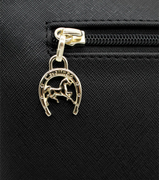 Bolsa Tiracolo Cavalinho Cherry Blossom Preto