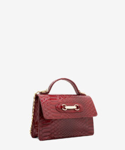 Bolsa Mão Cavalinho Galope Vermelho