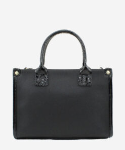 Bolsa Mão Cavalinho Cherry Blossom Preto