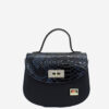 Bolsa Mão Cavalinho Cherry Blossom Azul