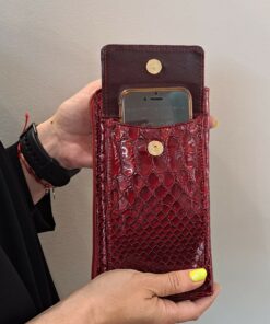 Porta Telemóvel Cavalinho Galope Vermelho