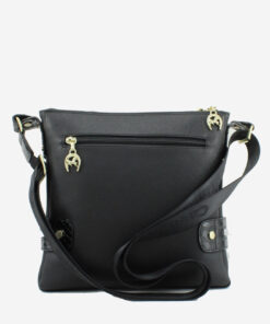 Bolsa Tiracolo Cavalinho Cherry Blossom Preto