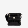 Bolsa Tiracolo Cavalinho Cherry Blossom Preto