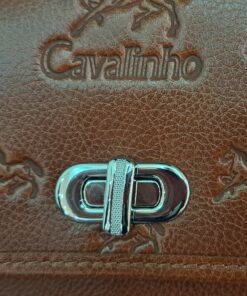 Bolsa Mão Cavalinho Cavalo Lusitano Camel