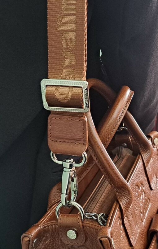Bolsa Mão Cavalinho Cavalo Lusitano Camel