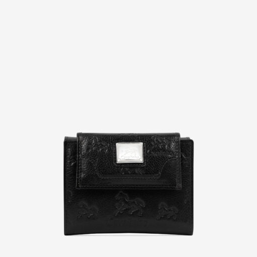 Carteira Cavalinho Cavalo Lusitano Preto