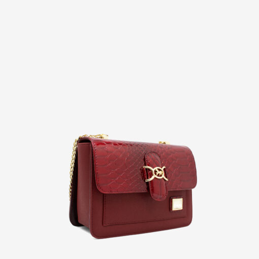 Bolsa Tiracolo Cavalinho Cherry Blossom Bordô