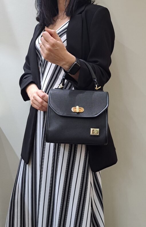 Bolsa Mão Cavalinho Ciao Bella Preto