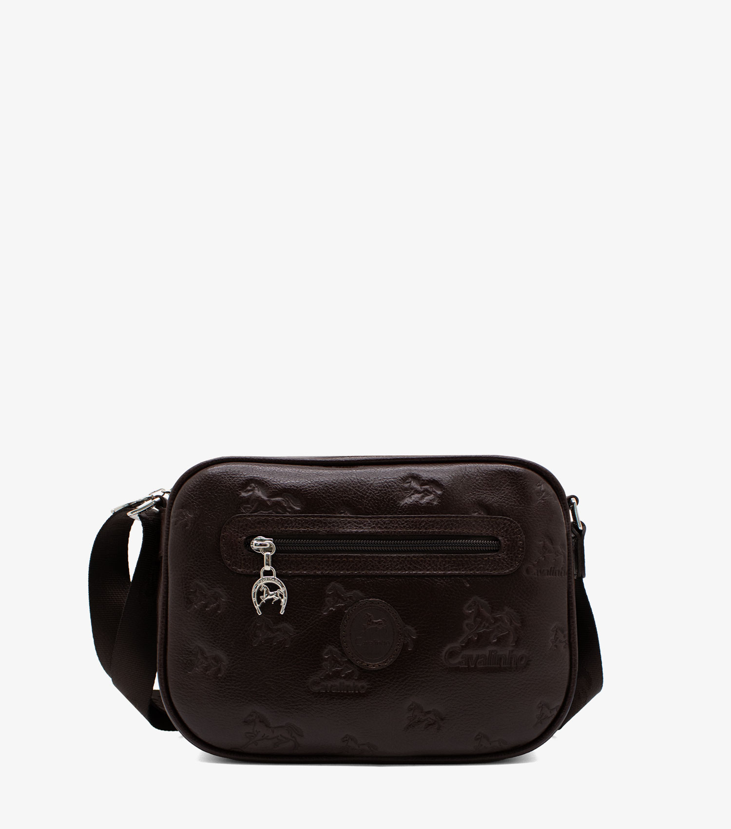 Bolsa Tiracolo Cavalinho Cavalo Lusitano Castanho