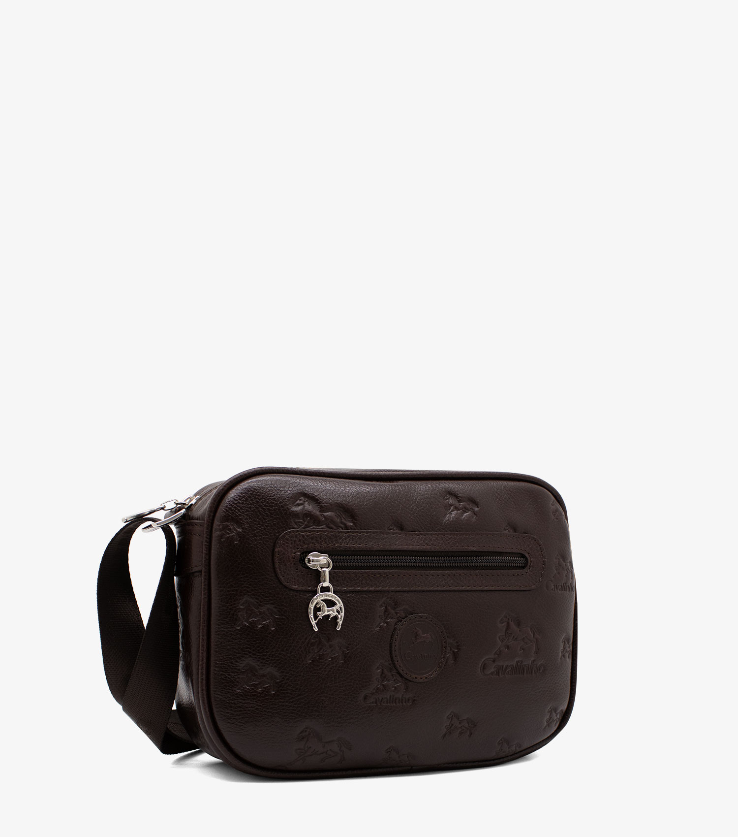 Bolsa Tiracolo Cavalinho Cavalo Lusitano Castanho