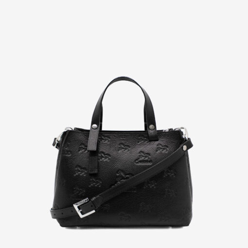 Bolsa Mão Cavalinho Cavalo Lusitano Preta