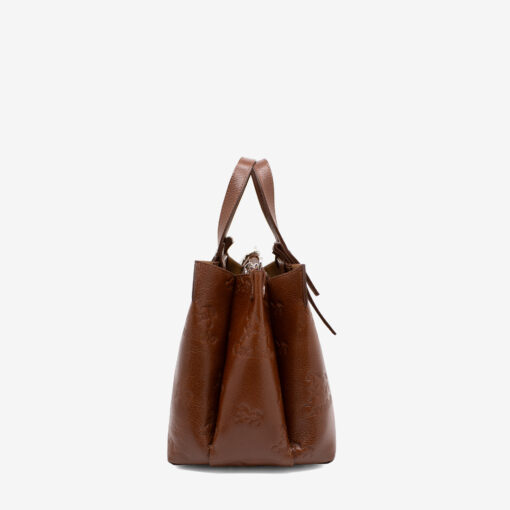 Bolsa Mão Cavalinho Cavalo Lusitano Camel