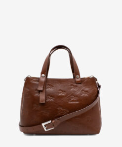 Bolsa Mão Cavalinho Cavalo Lusitano Camel