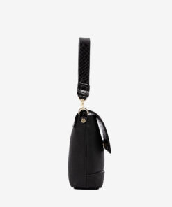 Bolsa Mão Cavalinho Cherry Blossom Preto