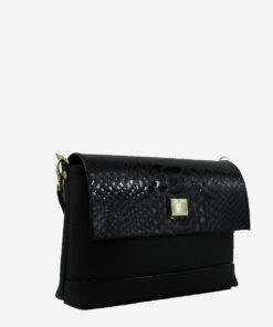 Bolsa Mão Cavalinho Cherry Blossom Preto