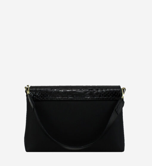 Bolsa Mão Cavalinho Cherry Blossom Preto