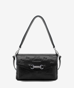 Bolsa Mão Cavalinho Cavalo Lusitano Preto