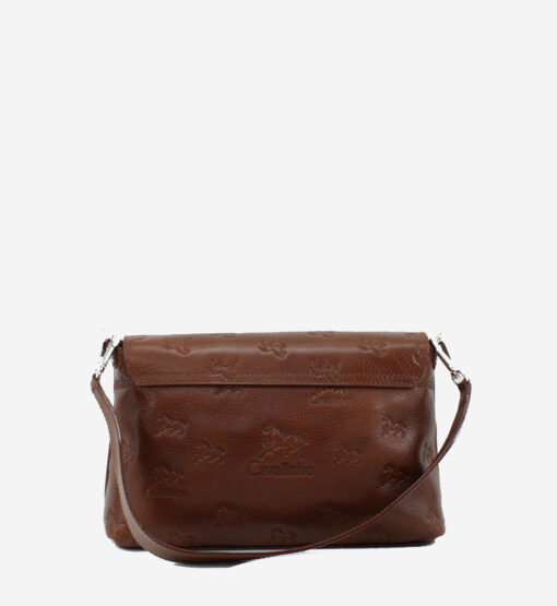 Bolsa Mão Cavalinho Cavalo Lusitano Camel