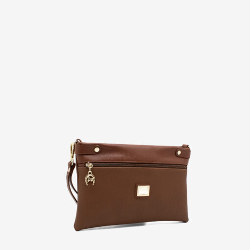 Bolsa Tiracolo Cavalinho Ciao Bella Camel