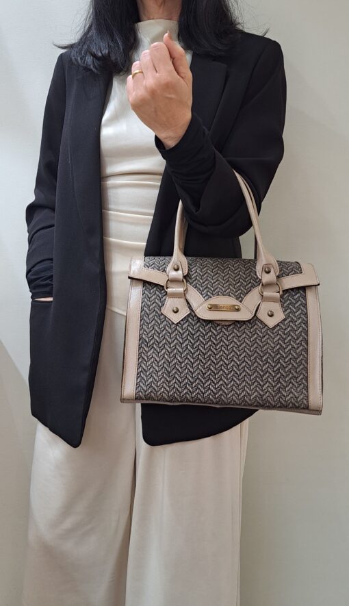 Bolsa Elenco Taupe