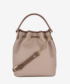 Bolsa Cordão Cavalinho Soft Skin Bege