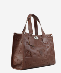 Bolsa Mão Cavalinho Cavalo Lusitano Camel