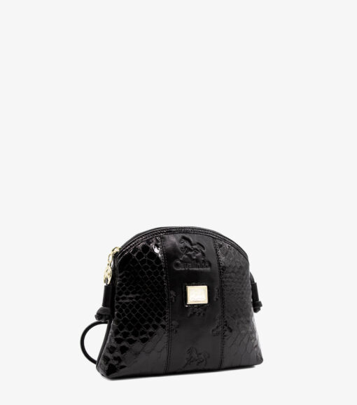 Bolsa Tiracolo Cavalinho Honor Preto