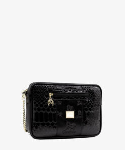 Bolsa Tiracolo Cavalinho Honor Preto