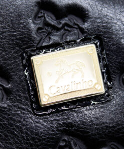 Bolsa Tiracolo Cavalinho Honor Preto