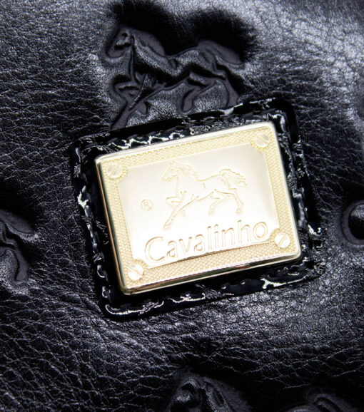 Bolsa Tiracolo Cavalinho Honor Preto