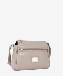 Bolsa Tiracolo Cavalinho Muse Bege