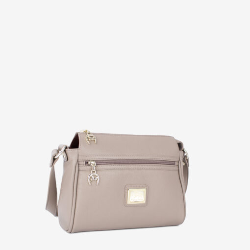 Bolsa Tiracolo Cavalinho Muse Bege