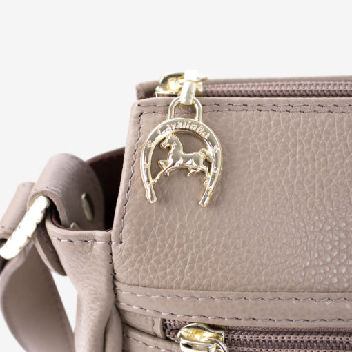 Bolsa Tiracolo Cavalinho Muse Bege
