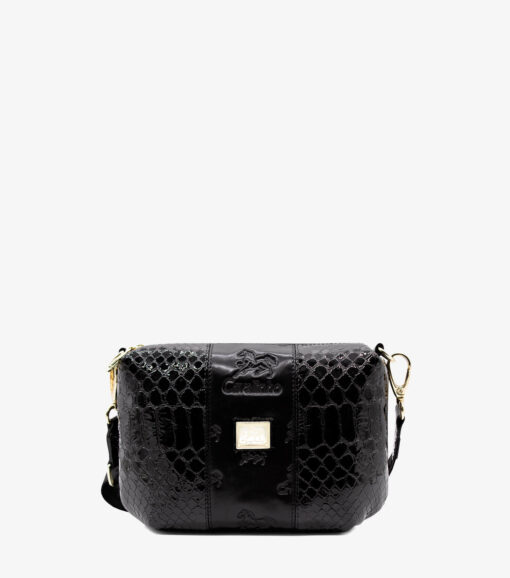 Bolsa Tiracolo Cavalinho Honor Preto