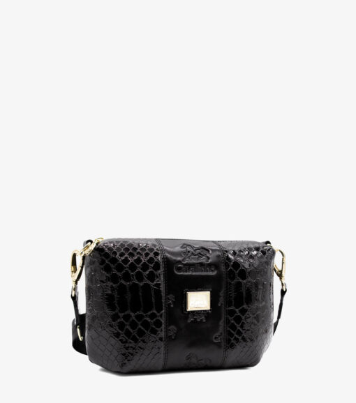 Bolsa Tiracolo Cavalinho Honor Preto